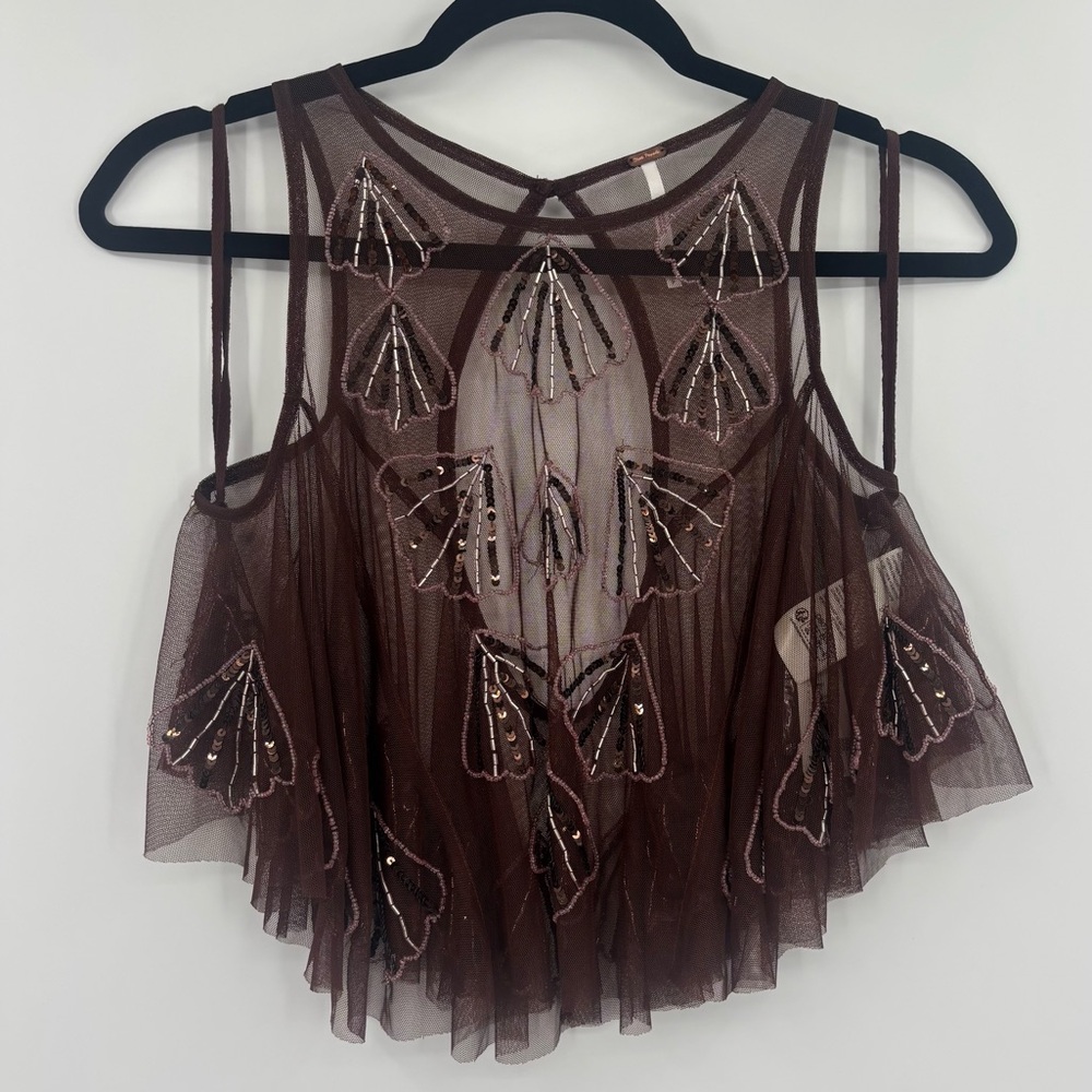 Free People Tulsi Mesh Top - Picture 2 of 9